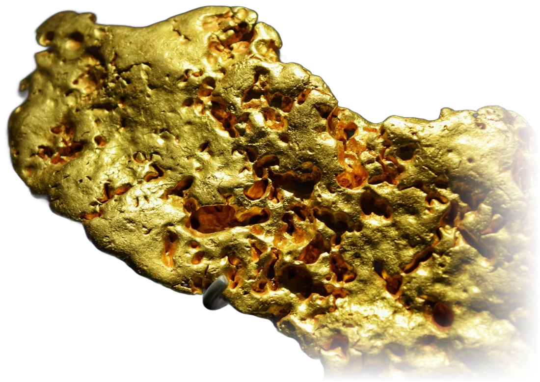 Native gold specimen
